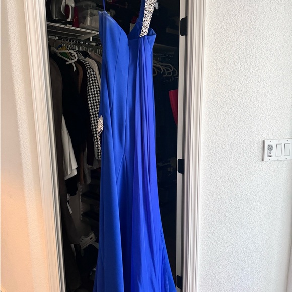 Jovani Royal Blue Gown - Picture 5 of 7